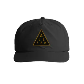 2” TRIANGLE PATCH KIDS HAT BLK