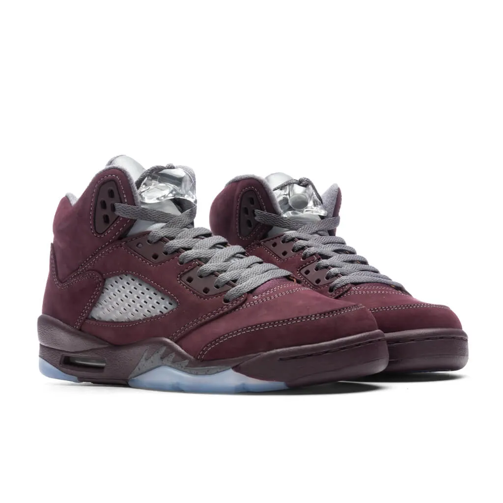 Air Jordan 5 Retro SE (GS) - Deep Burgundy/Light Graphite