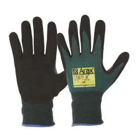 Arax® Green Nitrile Sand Dip Palm