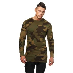 Better Bodies Bronx Long Sleeve - Military Camo