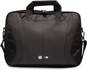 BMW M Series Torba Perforated Laptop Bag for 16" Black - BMCB15SPCTFK