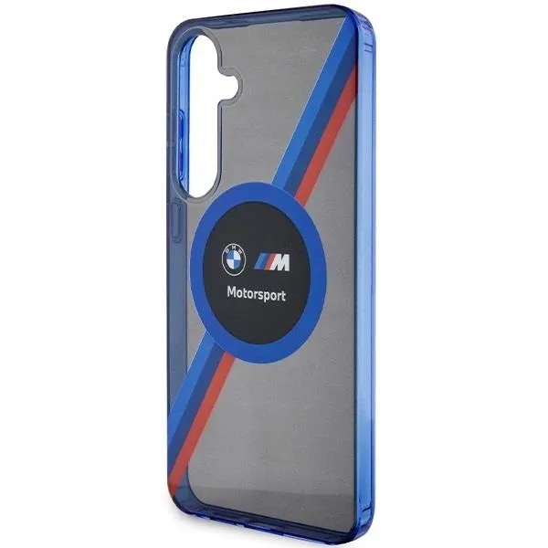 BMW Motorsport IML Circle Hard Case with MagSafe for Samsung Galaxy S24 6.2" Black - BMHMS24S23HTPUK