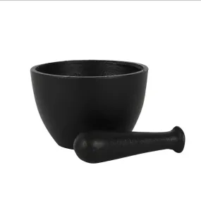 Cast Iron Mortar & Pestle