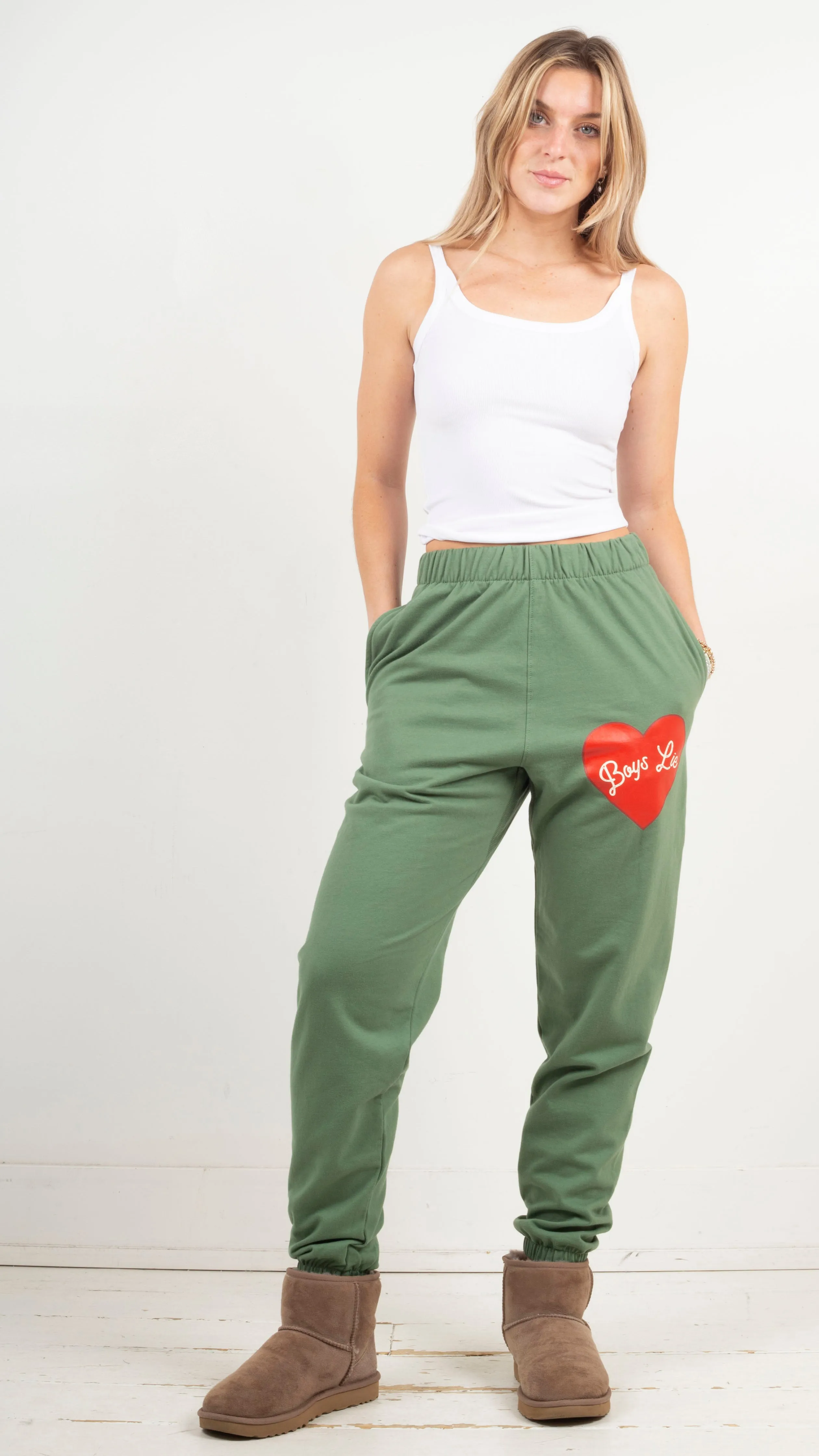 Charmer Sweatpants - Green