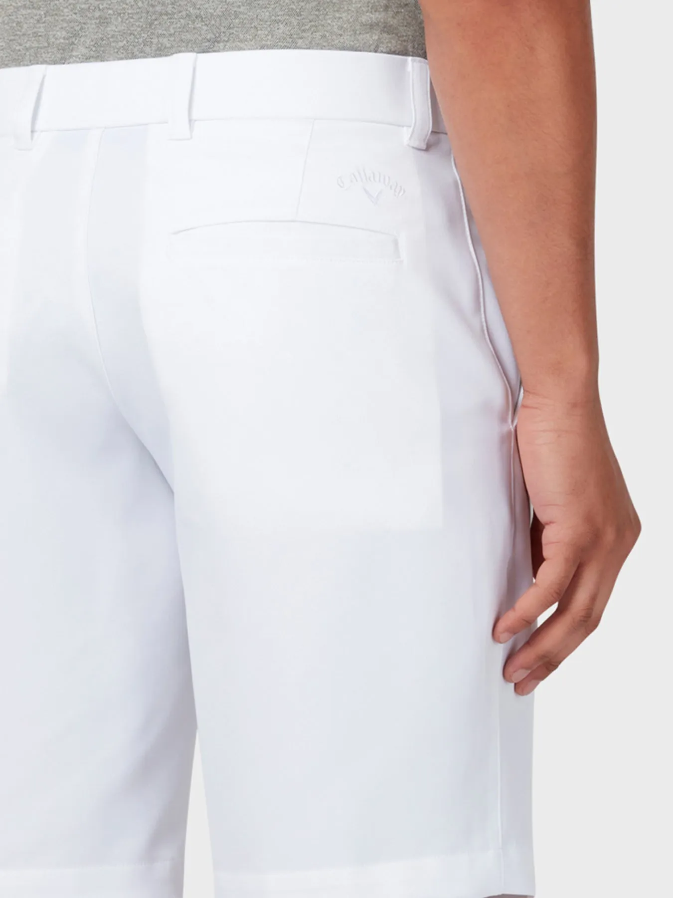 Chev Tech Short In Bright White