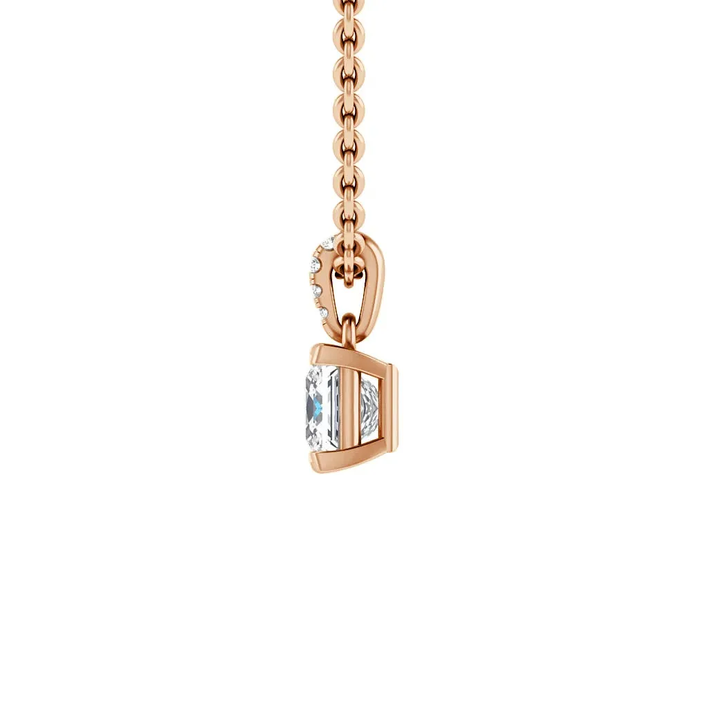 Cora - 18ct Rose Gold - Princess