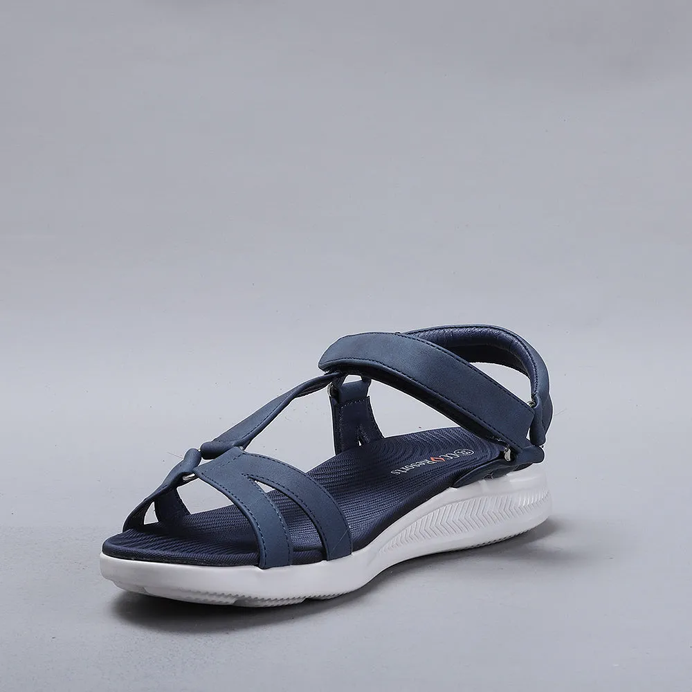 Floss - Navy/White Sole