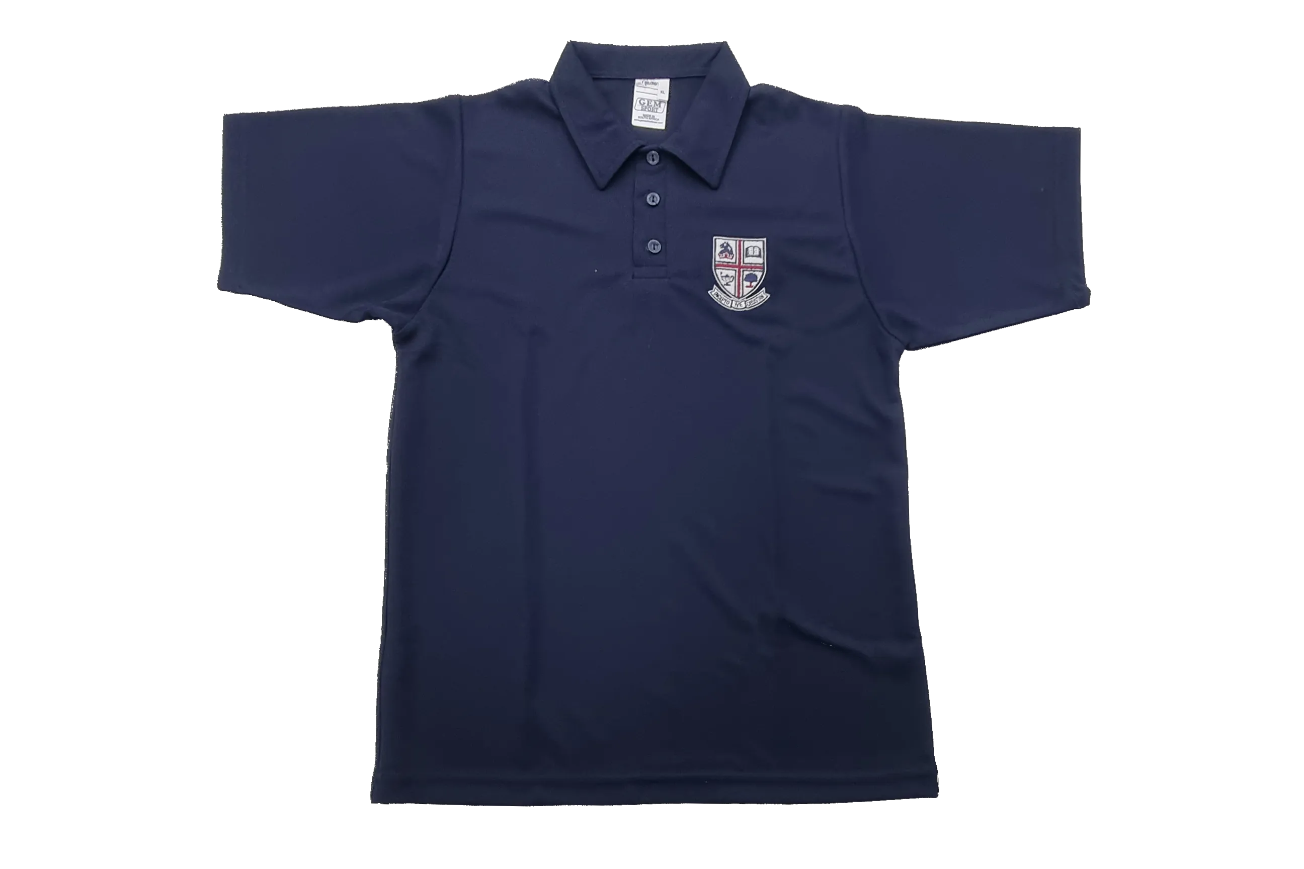 Golf Shirt M/M Navy  Emb - Westville Girls High School