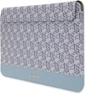 Guess Gcube Stripes Laptop Sleeve for 14" MacBook Blue - GUCS14HGCFSEB