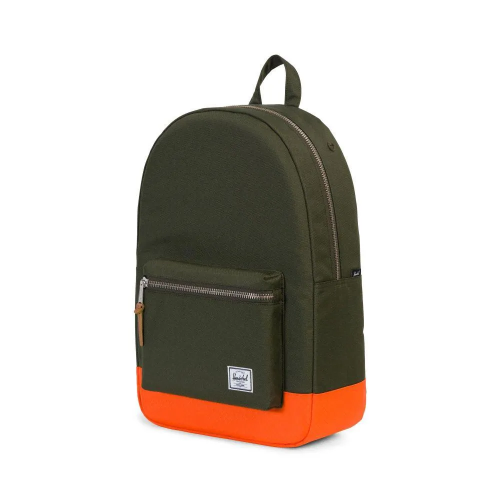 Herschel Supply co. Settlement Backpack Green / Orange