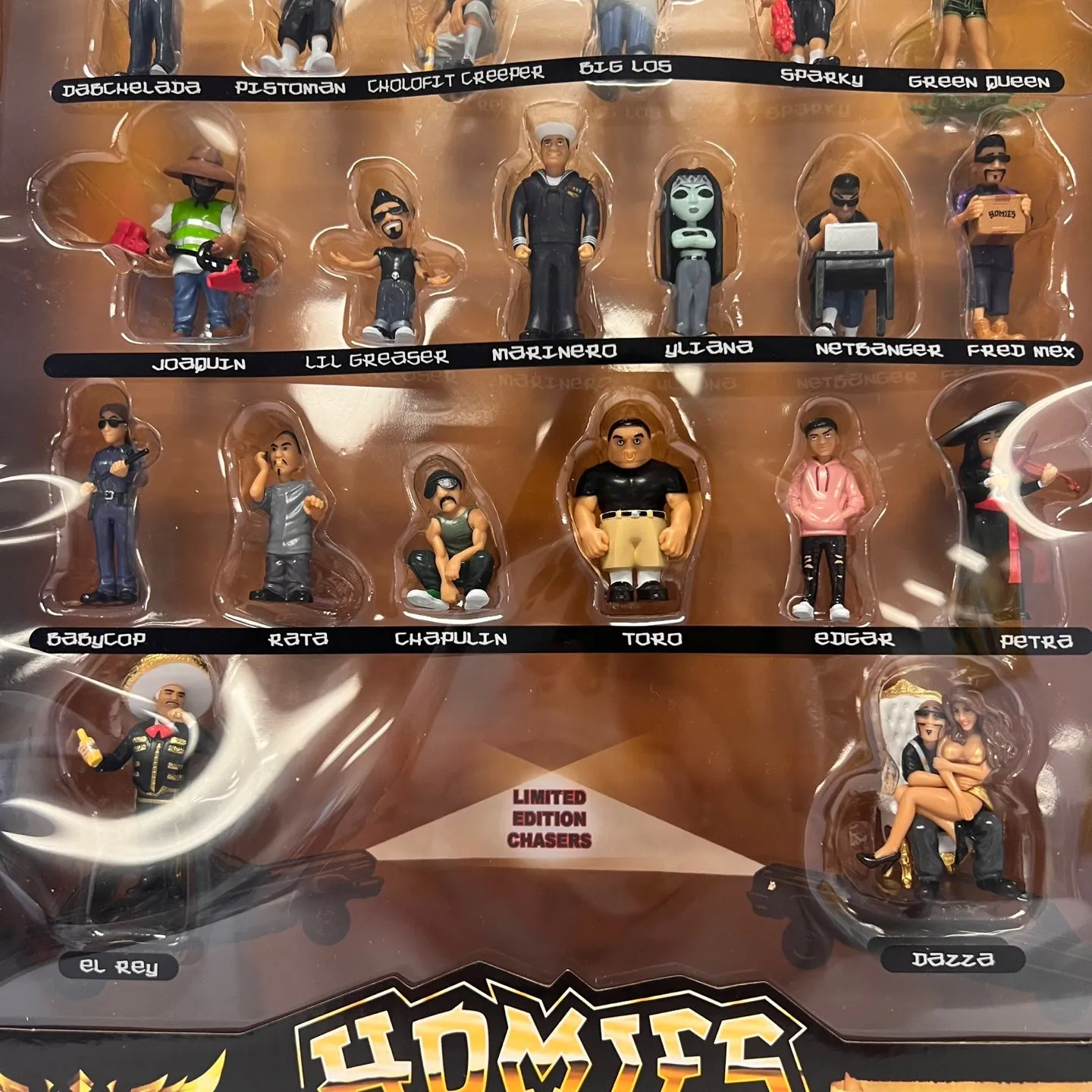 Homies Series #14 Limited Edition Complete Box Set W/ 2 Limited Edition Chasers