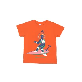 Kids Billionaire Boys Club Surf Rider SS Tee (Carrot)