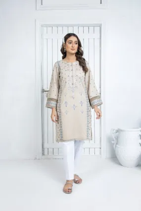 Mihrimah Embroidered Khaddar Shirt MIH23