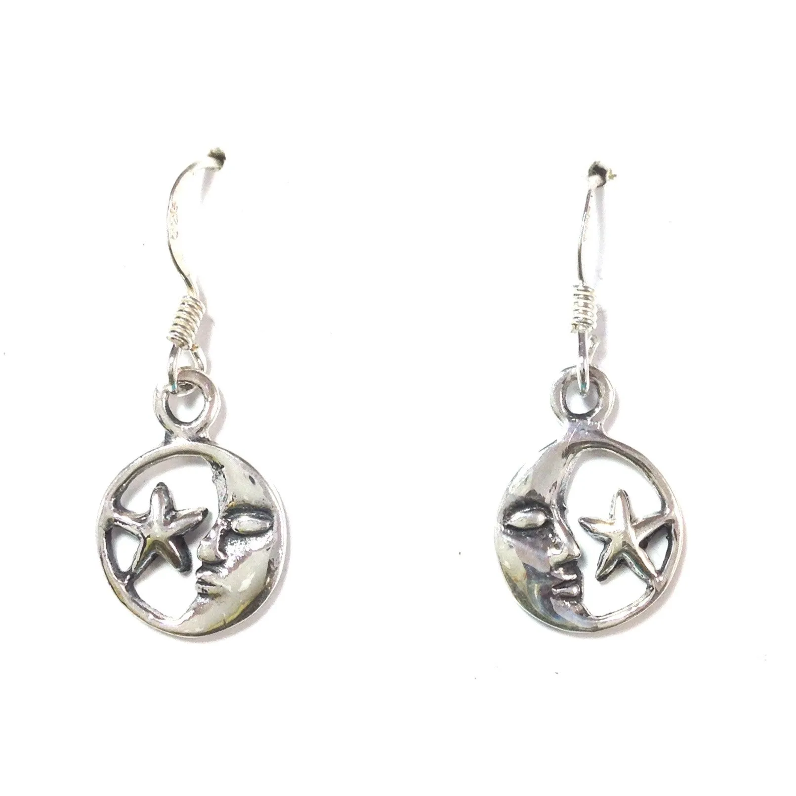 Moon & Star Dangles