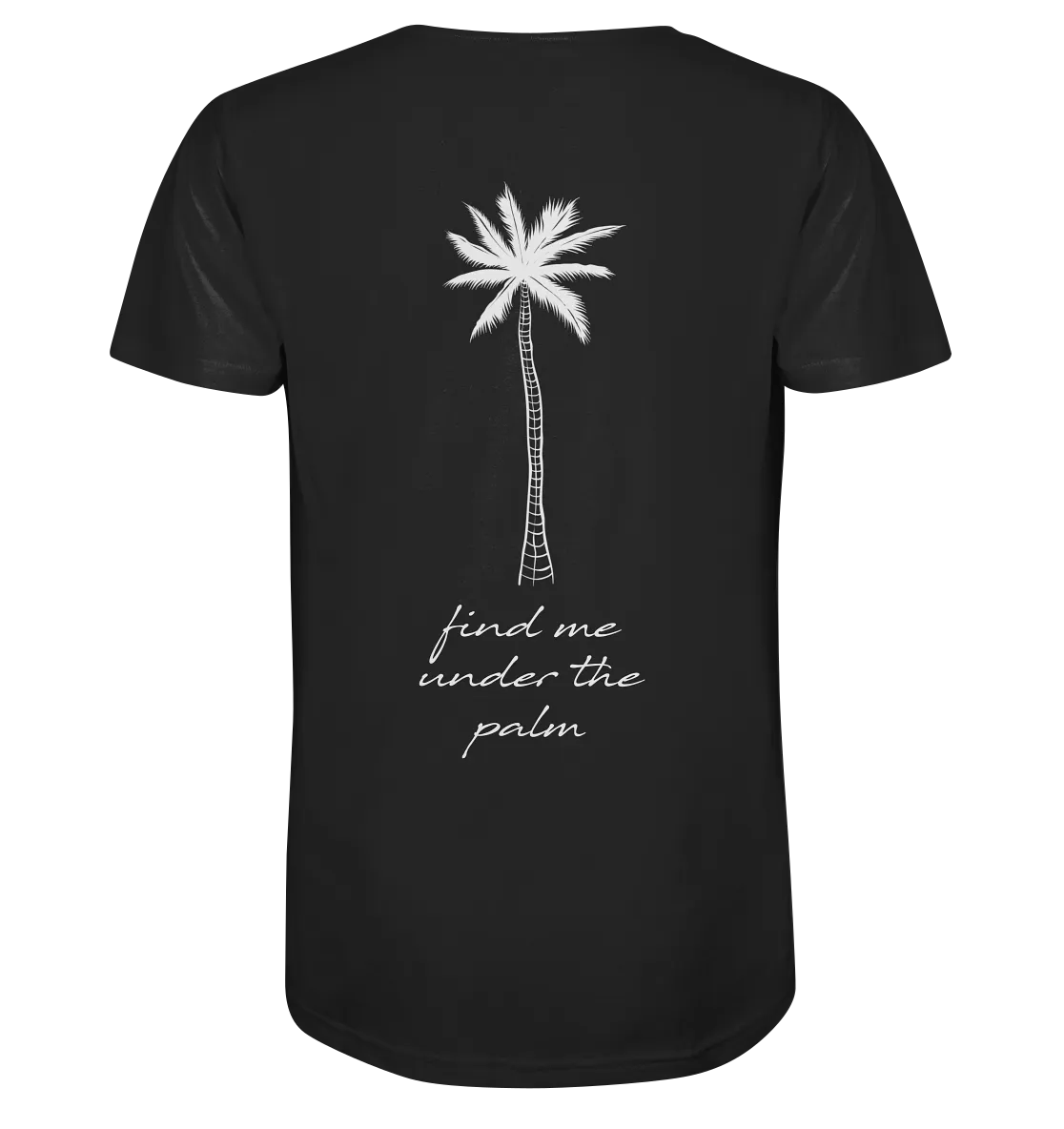 "Find me under the Palms" - Herren Premium Shirt aus Bio Baumwolle