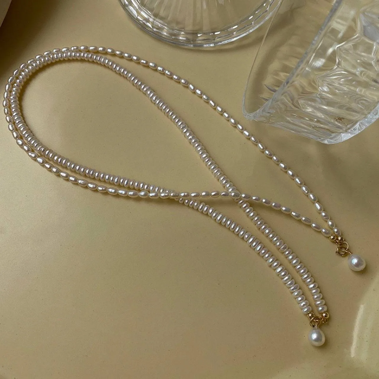 Rice Pearls Necklace (Purchase Individually)