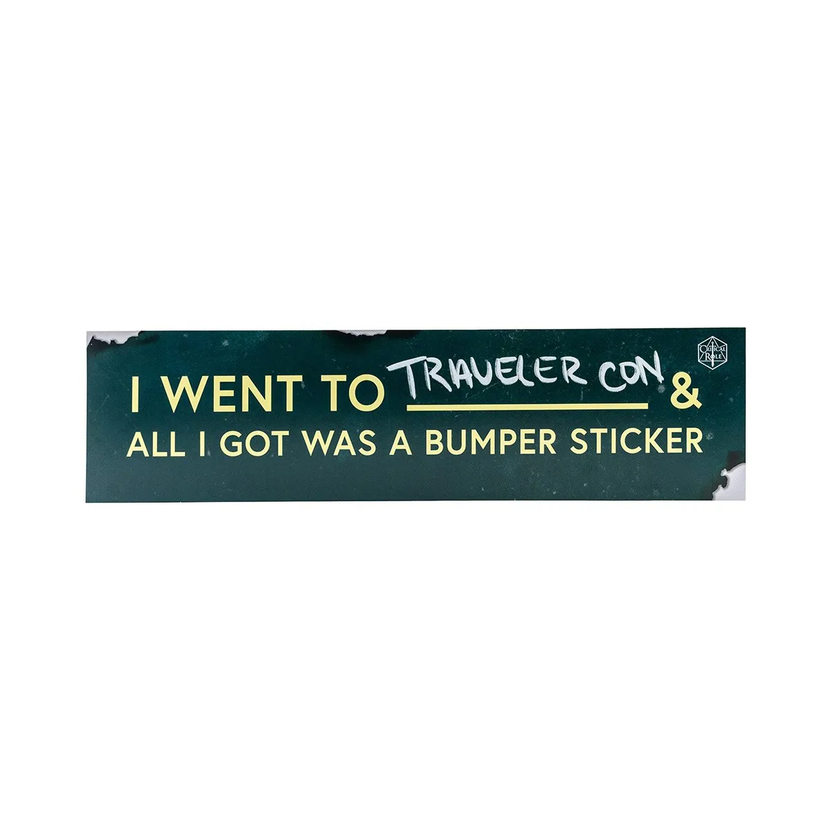 Traveler Con Bumper Sticker 3-Pack Set