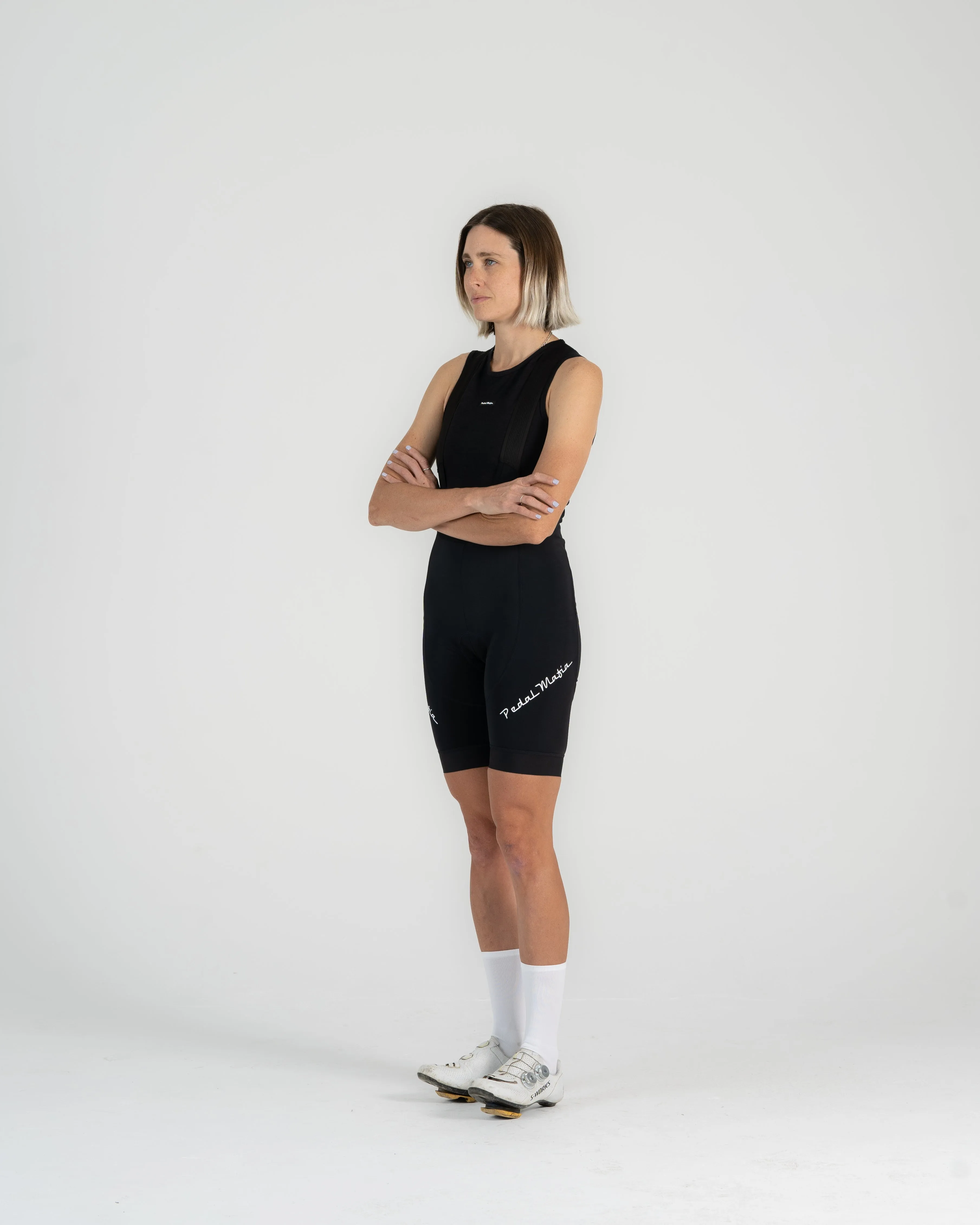 Women's Core Bib - Black White S23