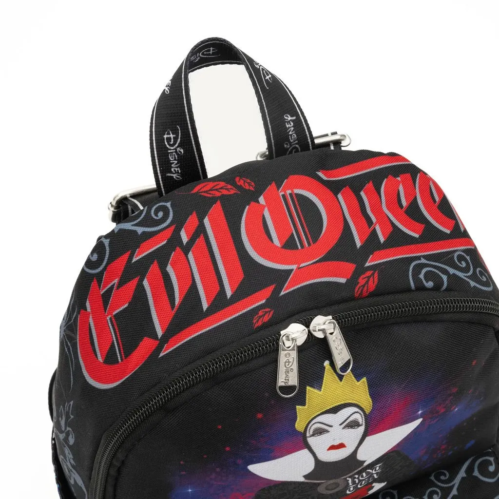 WondaPop Disney Villains Snow White Evil Queen 13 Nylon Mini Backpack